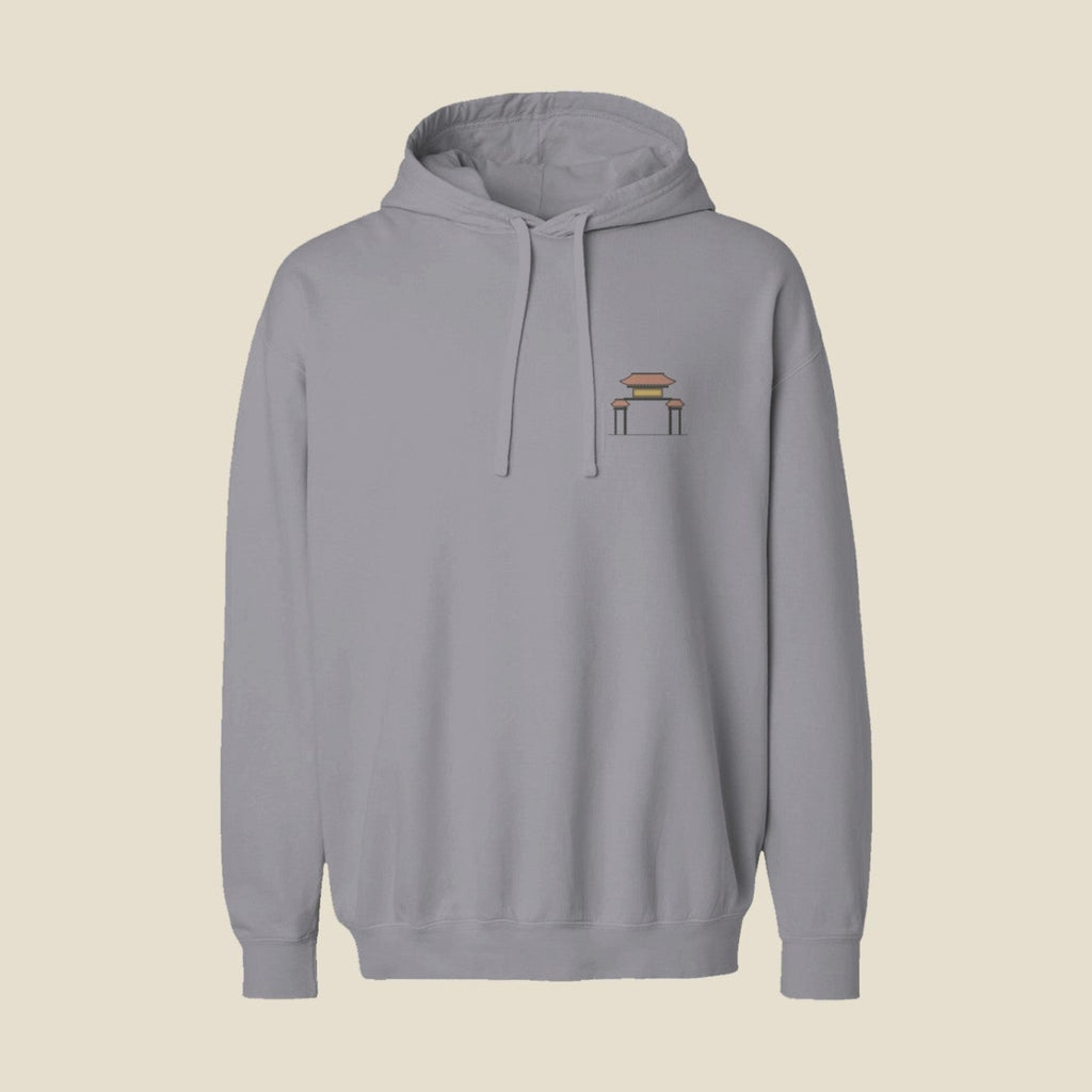 Grey | Front | Chinatown Gate Hoodie