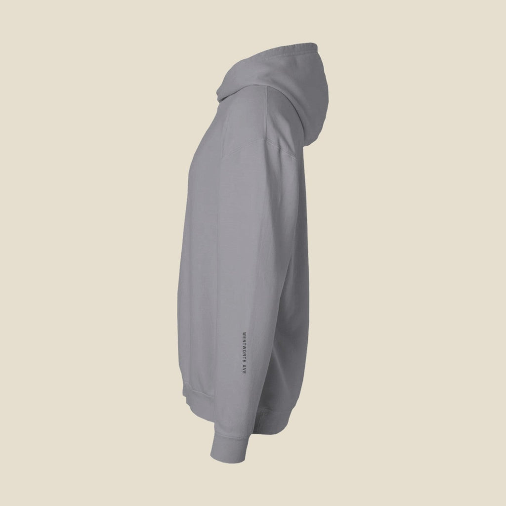 Grey | Side | Chinatown Gate Hoodie