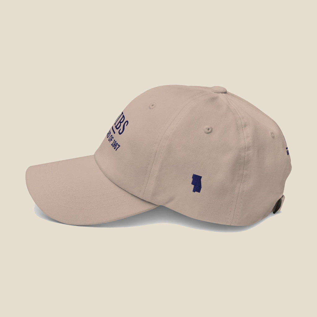 Stone | Side | Dibs Lawn Chair Dad Hat (Stone)