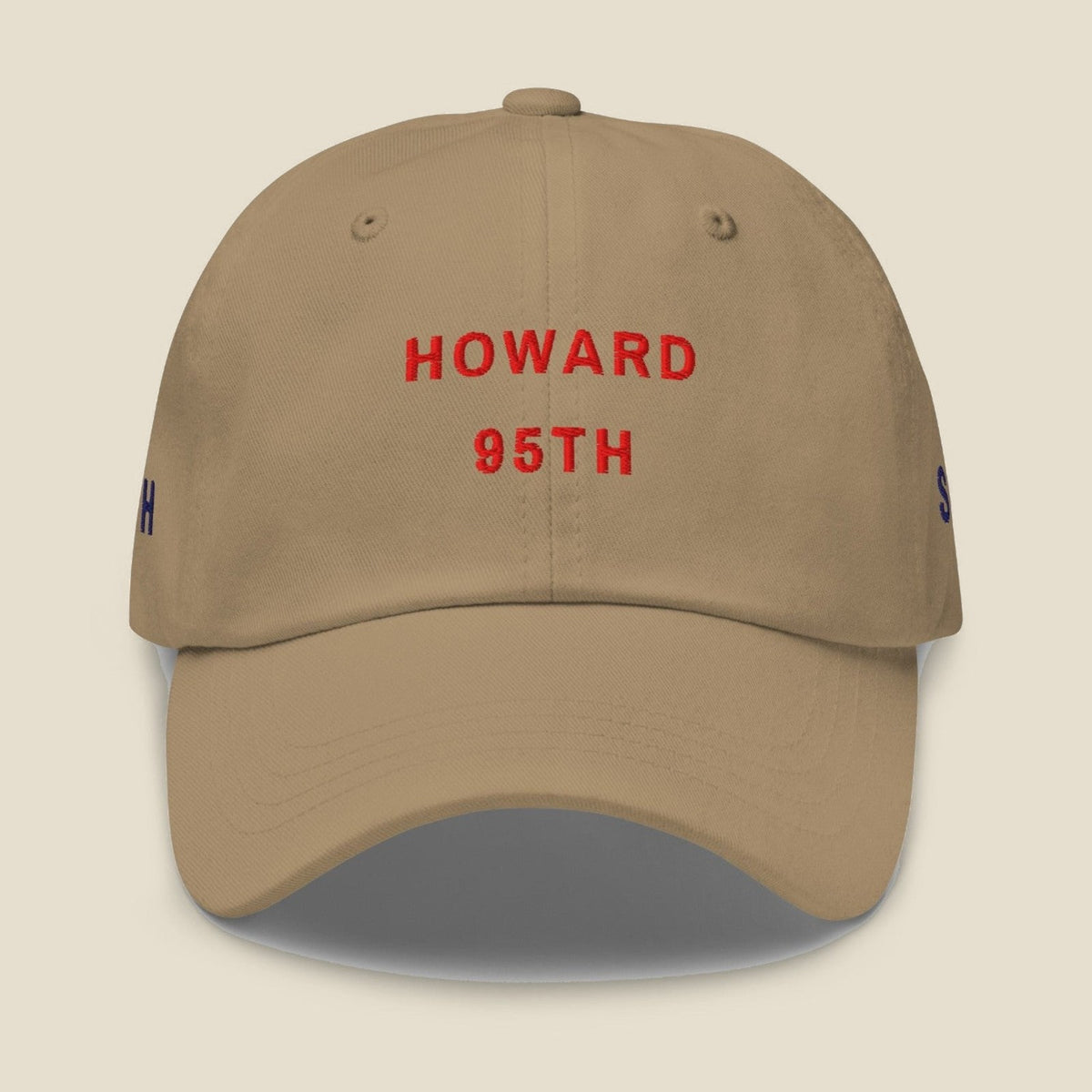 Khaki | Front | Howard to 95th Dad Hat
