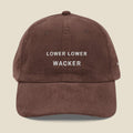 Brown | Front | Lower Lower Wacker Corduroy Cap