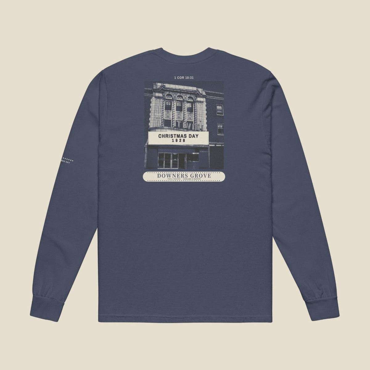 Navy | Back | Downers Grove Tivoli Long Sleeve