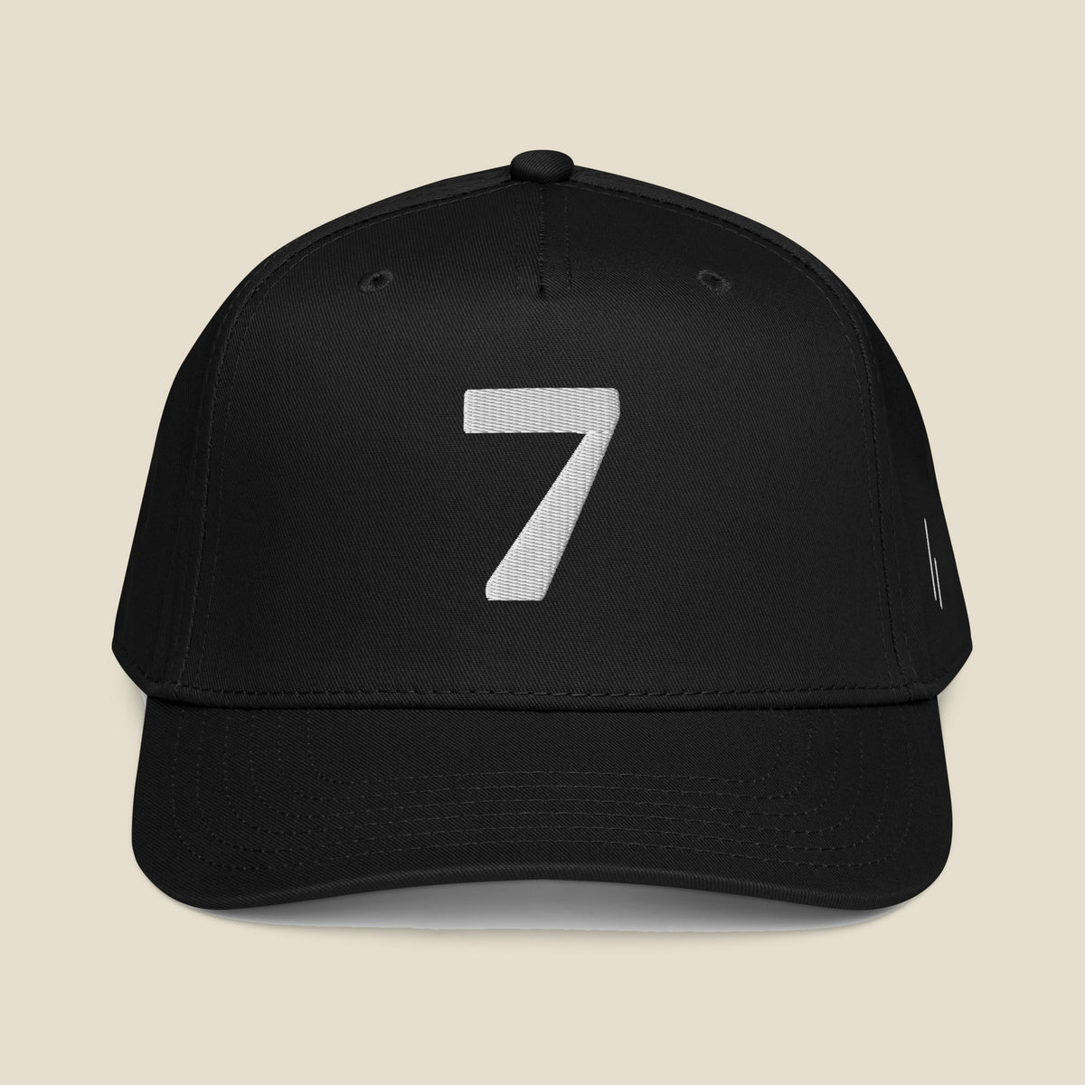 Black | Front | Mayvick Structured Cap 7