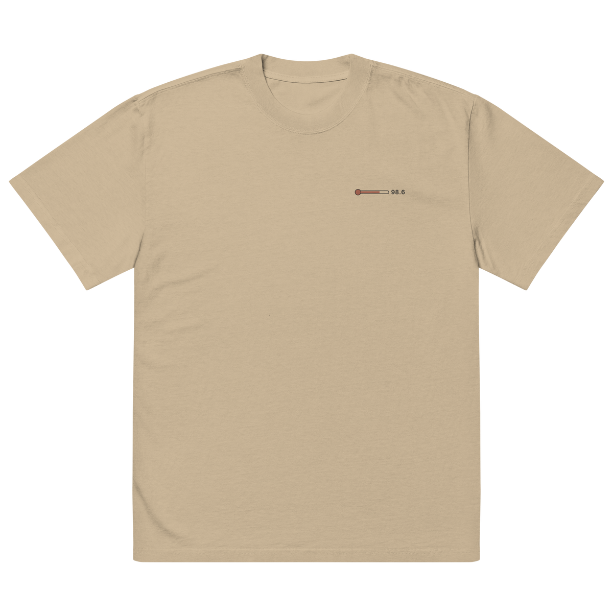 Faded Khaki | Front | Sick Day Downtown Chicago Tee