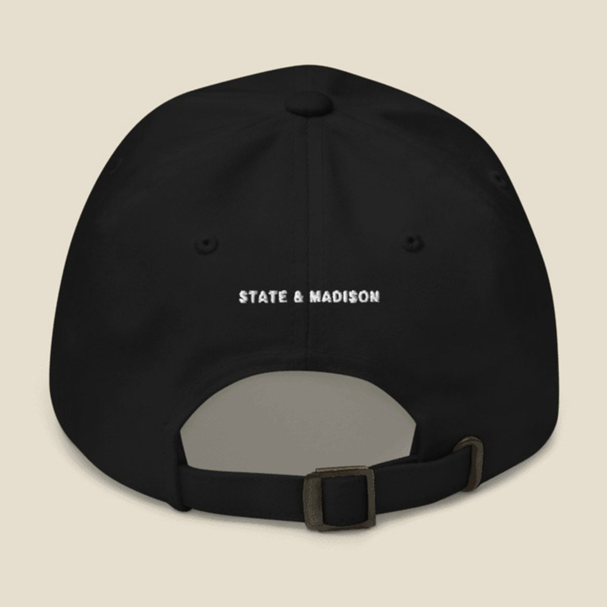 Black | Back | State & Madison Zero Point Dad Hat