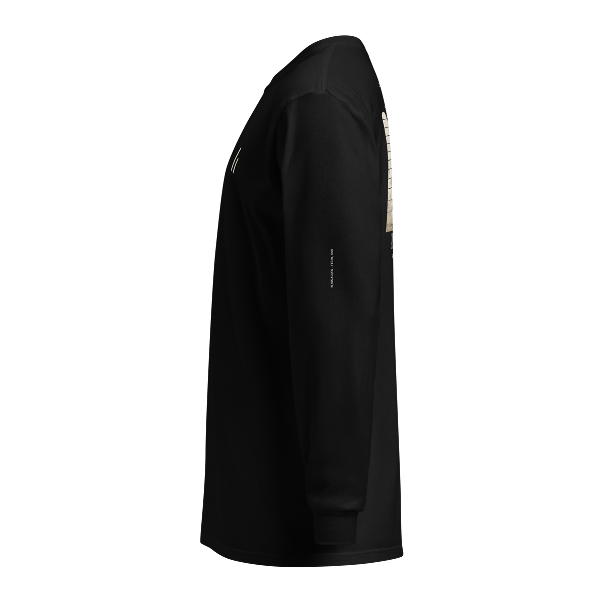 Black | Side | Midewin Igloos Long Sleeve