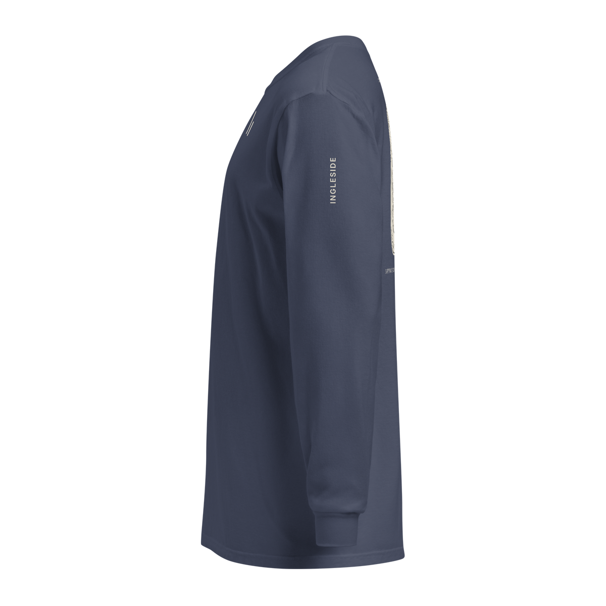 Navy | Side | Volo Bog Floating Ground Long Sleeve