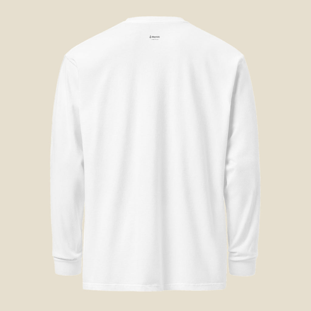 White | Back | Barrington Catlow Long Sleeve