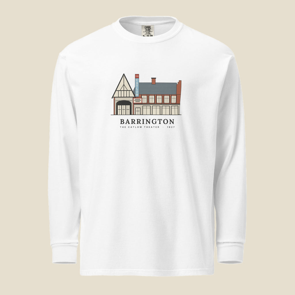 White | Front | Barrington Catlow Long Sleeve