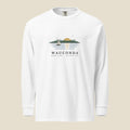 White | Front | Wauconda Bangs Lake Long Sleeve