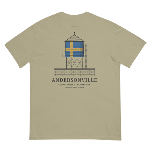 Khaki | Back | Andersonville Water Tank Tee