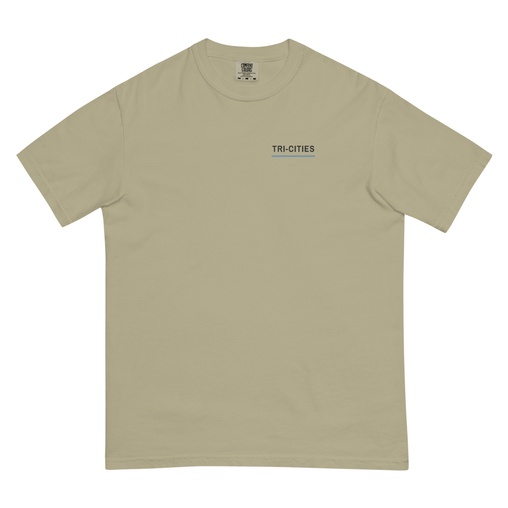 Khaki | Front | Tri-Cities Three Towns, One Fox Tee