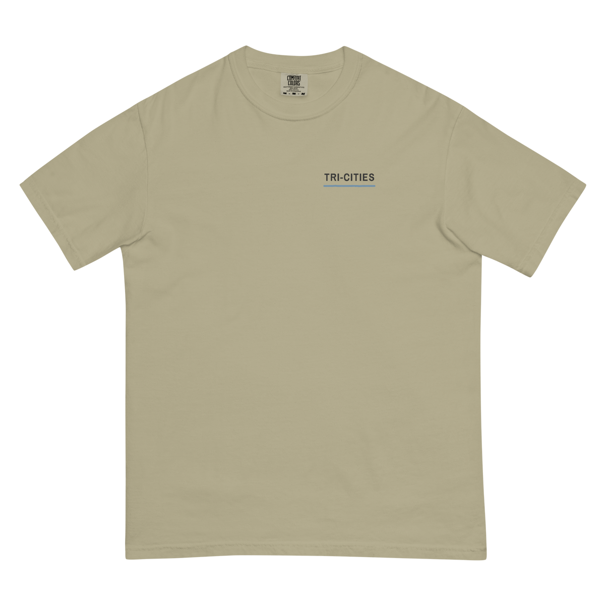 Khaki | Front | Tri-Cities Three Towns, One Fox Tee
