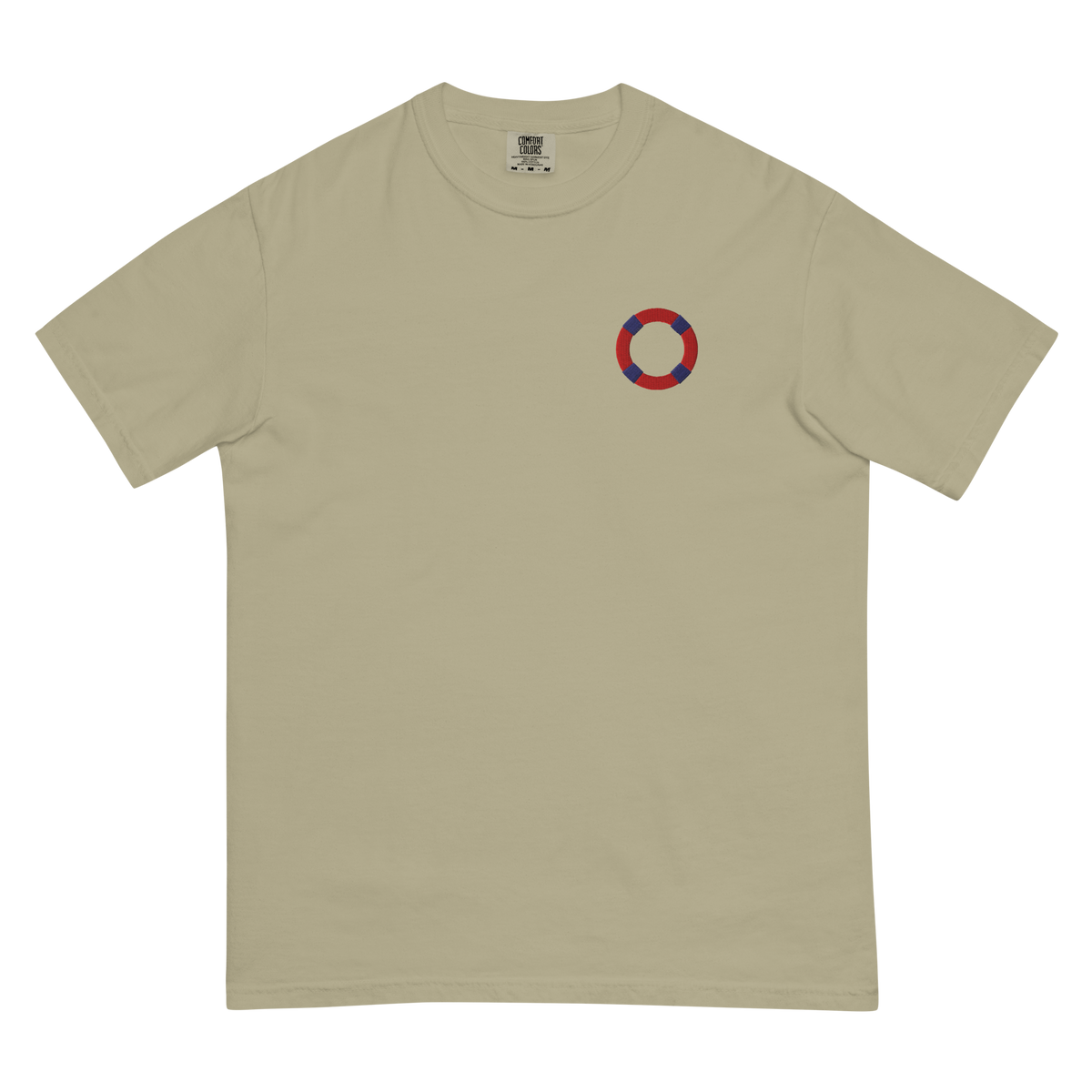 Khaki | Front | North Avenue Beach House Tee