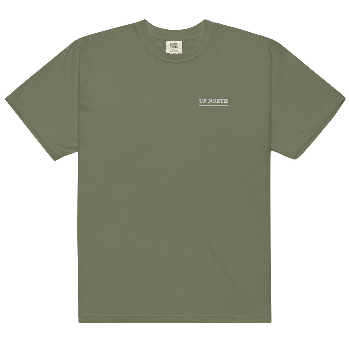 Moss | Front | Up North Canoe on the Roof Tee