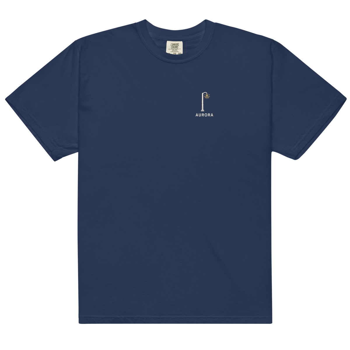 True Navy | Front | Aurora City of Lights Marquee Tee