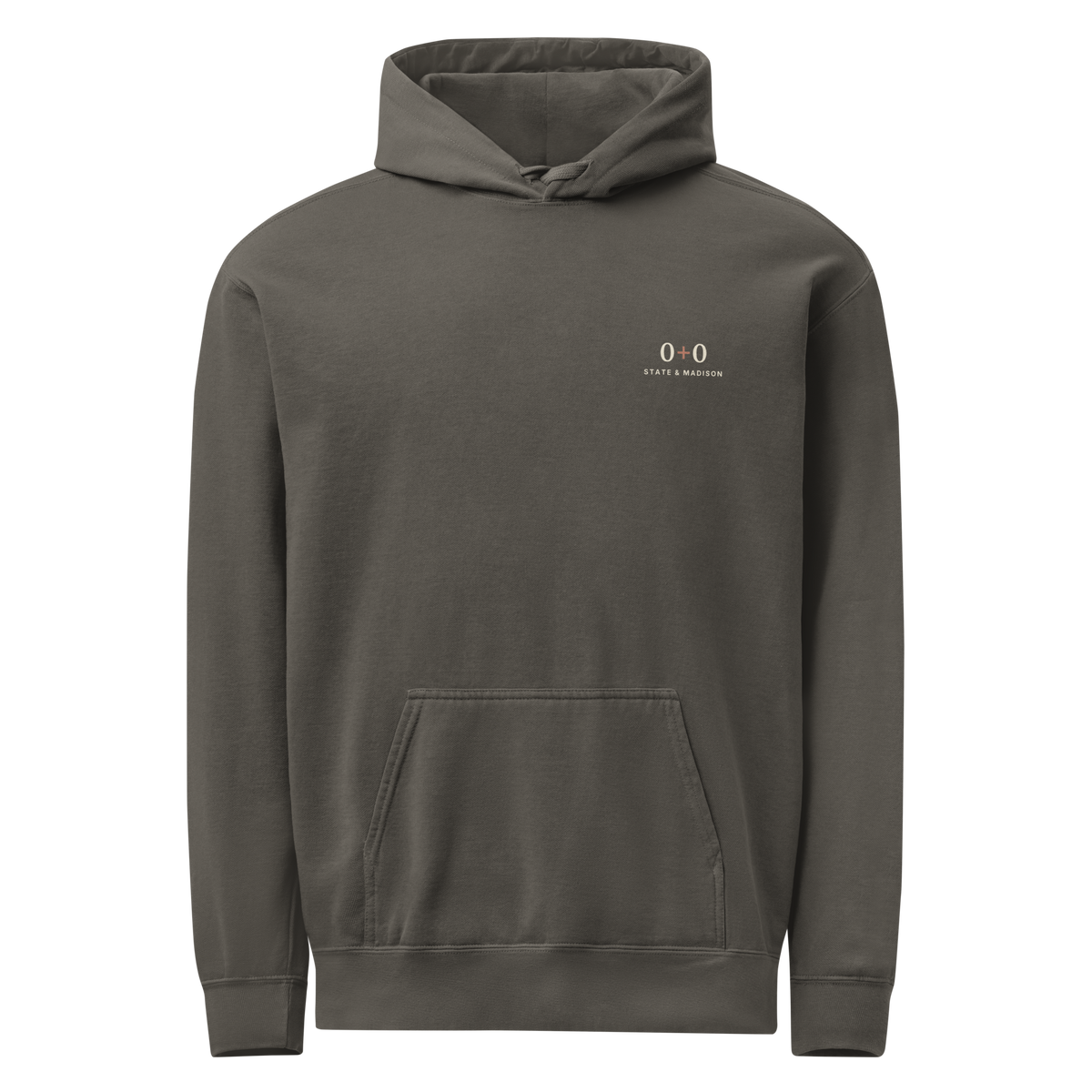Pepper | Front | State & Madison Zero Point Hoodie