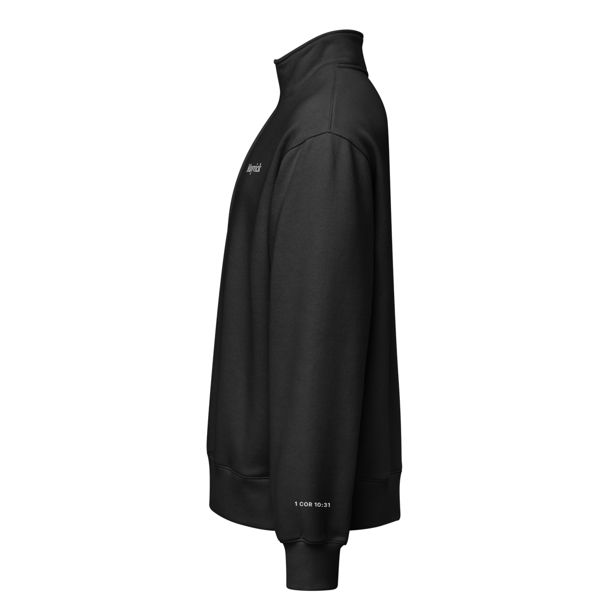Black | Side | Mayvick Half Zip