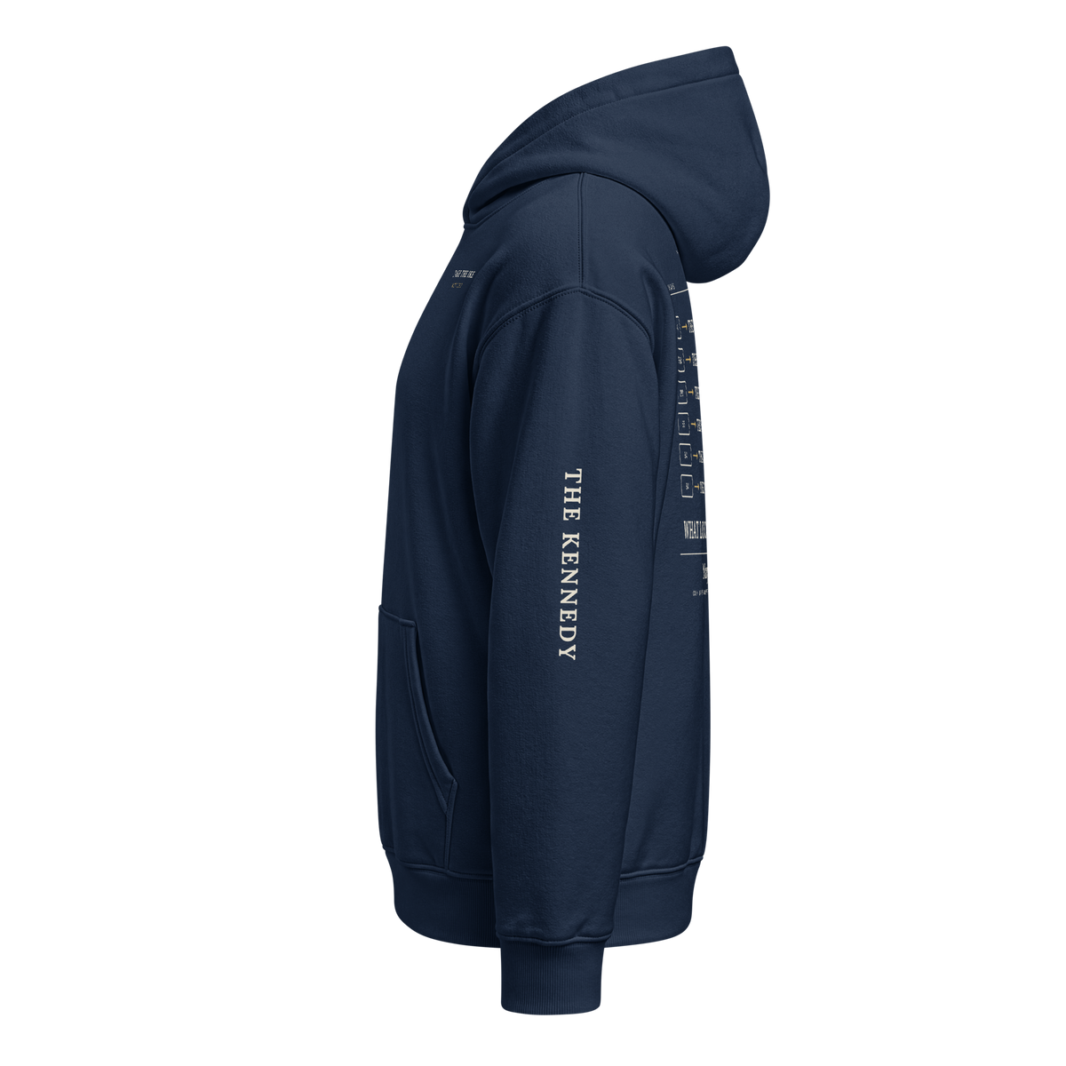 French Navy | Side (Left) | What Locals Call It Expressway Hoodie