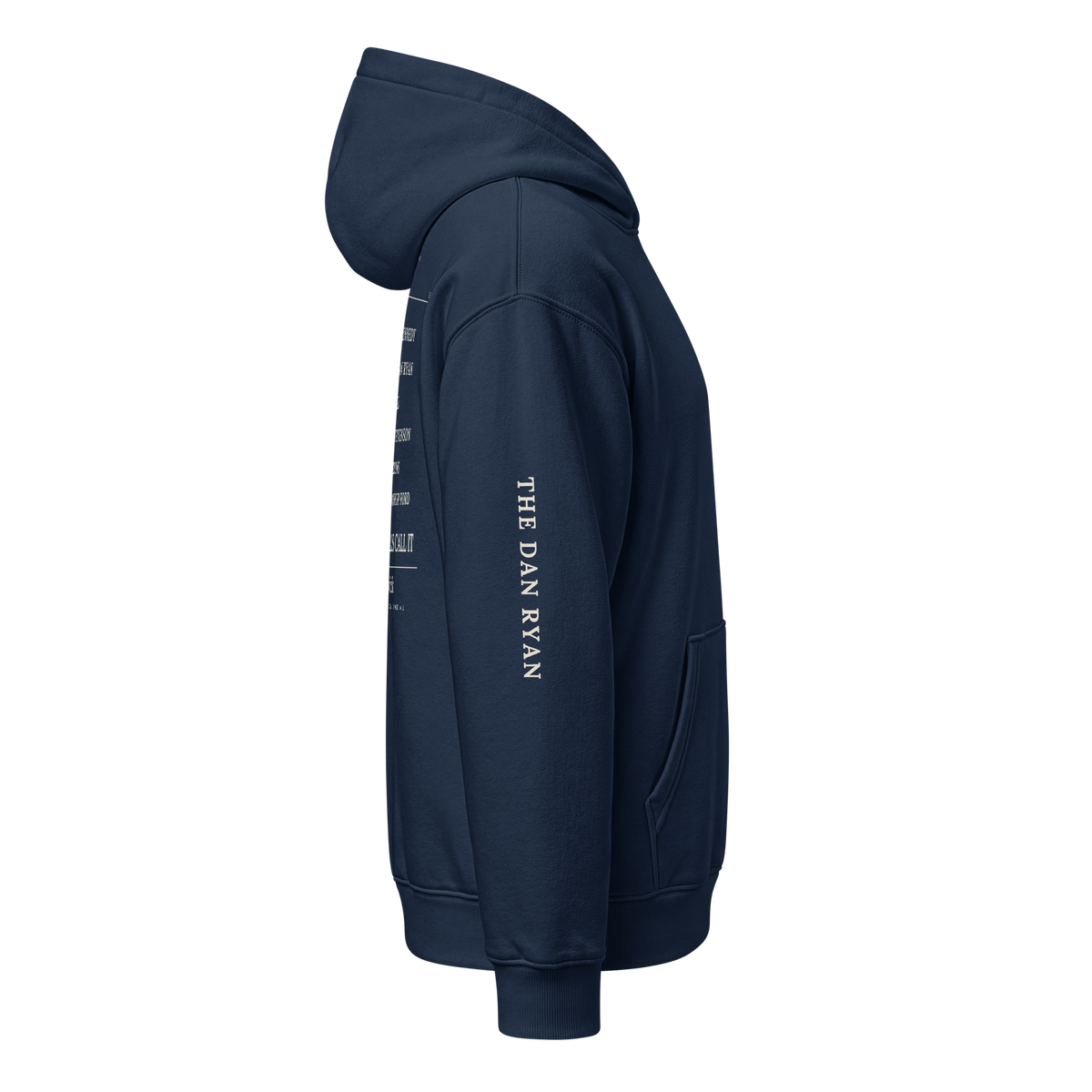 French Navy | Side (Right) | What Locals Call It Expressway Hoodie